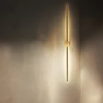 Double Tube Led Wall lamp (Gold) (New)