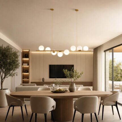 Shima Chandelier lifestyle main image