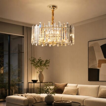 Crisola Crystal Chandelier lifestyle gallery image