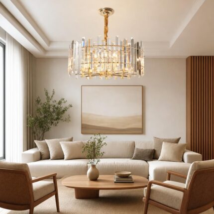 Crisola Crystal Chandelier lifestyle main image