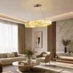 Fiona Crystal Chandelier lifestyle gallery image