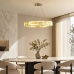 Fiona Crystal Chandelier lifestyle main image