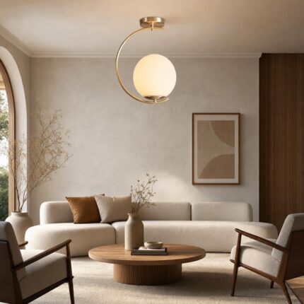Moon light Chandelier lifestyle main image